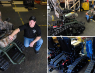 Trac Fabrication all-terrain wheelchairs open world for disabled