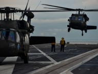 USS Stennis/Army helicopter operations